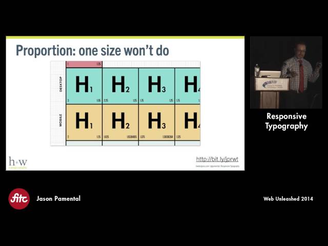 Responsive Typography with Jason Pamental