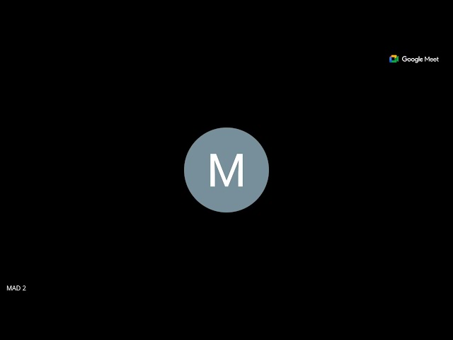 MAD 2 AQ/PQ Session - Week 1