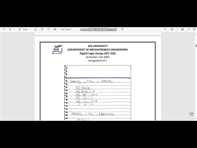 Converting Alphabet and Numbers to ASCII HEX Binary and Octal - DLD