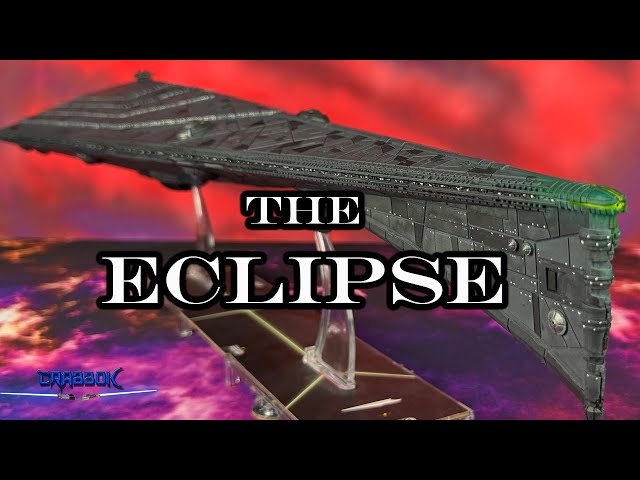 The Super Star Destroyer Eclipse - Review from Memnoch Manufacturing Star Wars Armada Compatible!