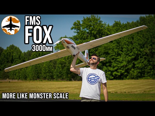 Giant Scale Aerobatic Gliding - FMS Fox 3000mm Review