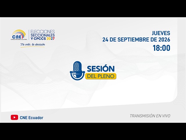 REINSTALACIÓN SESIÓN ORDINARIA No. 068-PLE-CNE-2026