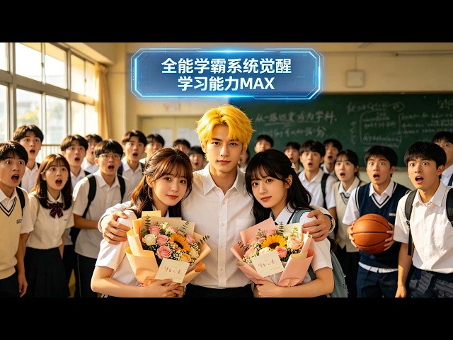 穿书后我成了“黄毛”反派？逆天改命，强势护花，打脸反派，开启学霸开挂人生！ #短剧 #男频 #爽剧 #逆袭 #反转 #郑歆柔 #刘辰星 #张世超