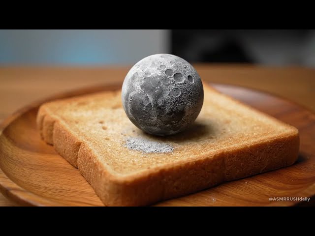 Satisfying AI ASMR Planet Spread | Oddly Satisfying Toast