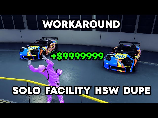 *UPDATED FIX* *NEW GUIDE IN PINS* Solo HSW Facility Car Dupe Glitch PS5 :) *WORKING GTA 5 ONLINE*