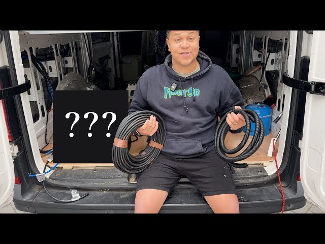 Campervan Electrics - First Fix with a Twist