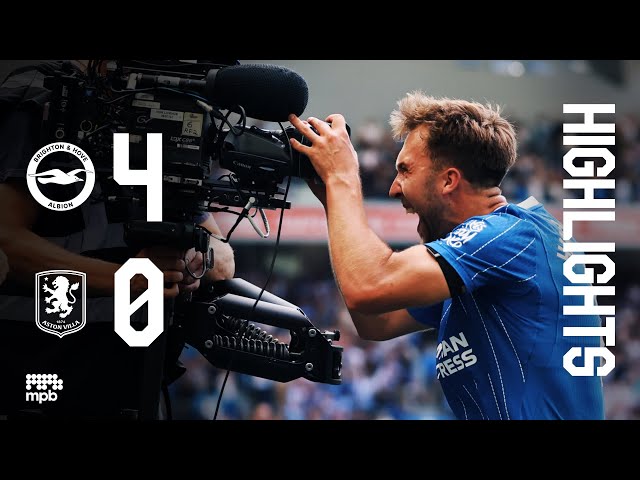 HIGHLIGHTS | Brighton v Aston Villa | Premier League