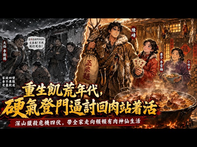 [MULTISUB] 1960年！開局接盤硬核登門攤牌討回肉，絕不心慈手手軟，硬生生把絕境荒山打成自家糧倉肉庫！ 收小弟，黑市倒賣換得萬貫糧，這飢荒年月裡過上了穿暖吃香好日子！| 年代 逆襲 致富 |