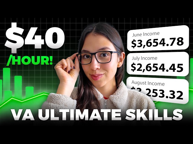 5 Skills That Pay Virtual Assistants $40+/Hour in 2026 (Start With No Experience)