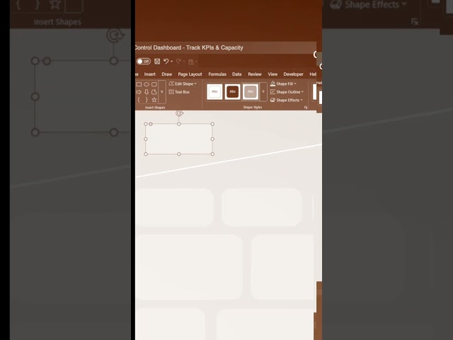Professional Project Dashboard in Excel ⚡ #excel #dashboard #tutorial