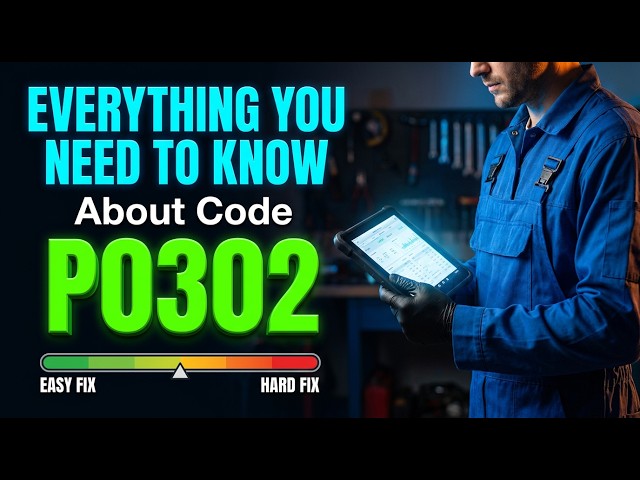 Code P0302 Explained: Step by Step Cylinder 2 Misfire Diagnosis