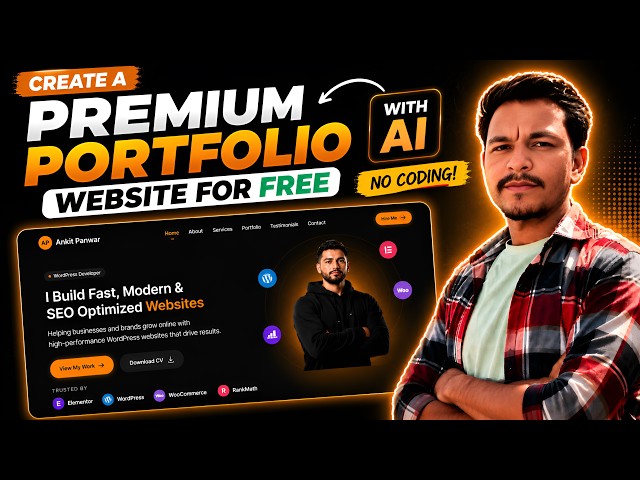 Create Free Personal Portfolio Website with Lovable AI in Minutes (2026) | No Coding for Beginners