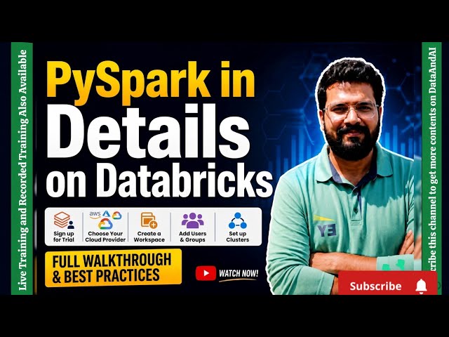 Databricks Tutorial for Beginners | PySpark in Details | Part 4  #dataengineering #databricks 
