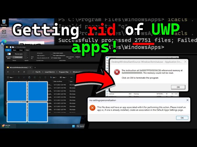 Windows 11 without UWP Apps