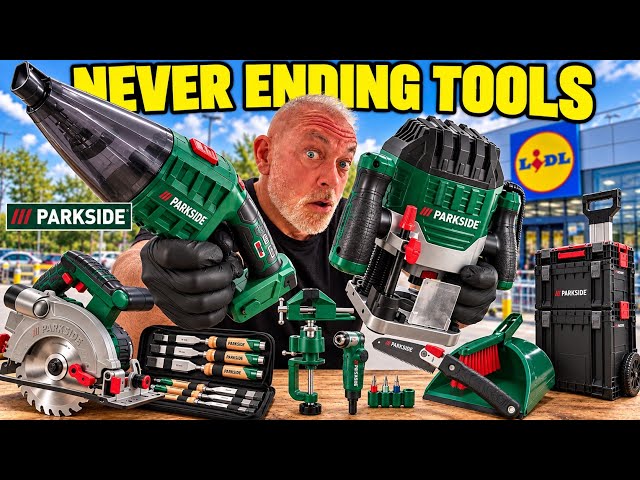 Parkside Tools OVERLOAD!🤯 & It’s Not Over Yet…