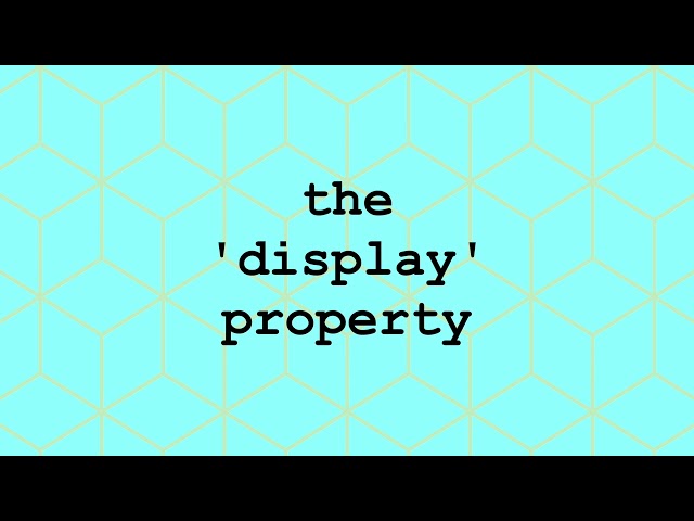 CSS Intro #1
