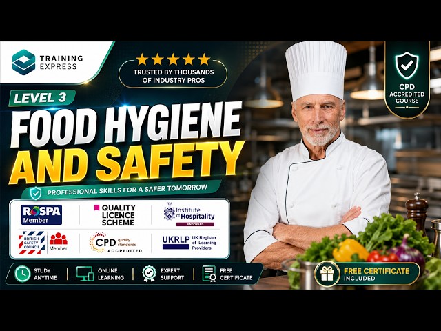 Level 3 Food Hygiene and Safety for Catering | UK Food Safety Training
