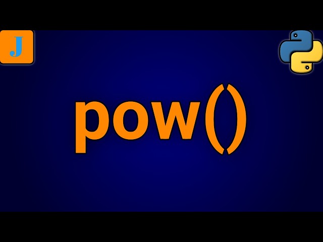 Python pow Function