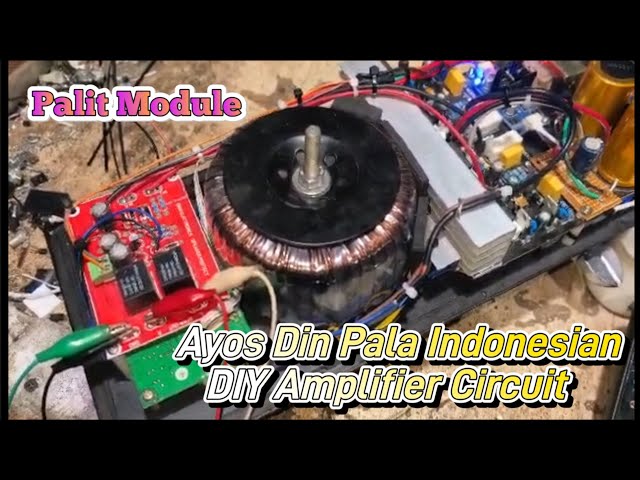 Palit Module Ng Indonesian DIY Amplifier #share #diyamplifier #amplifier #activespeaker #repairing 