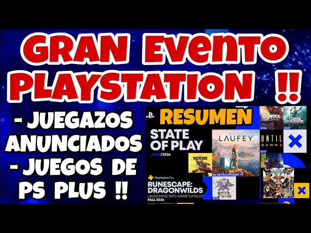 BIG PLAYSTATION EVENT! AMAZING GAMES ANNOUNCED, NEW PS PLUS GAMES AND MORE! PS5 PS4 STATE OF PLAY