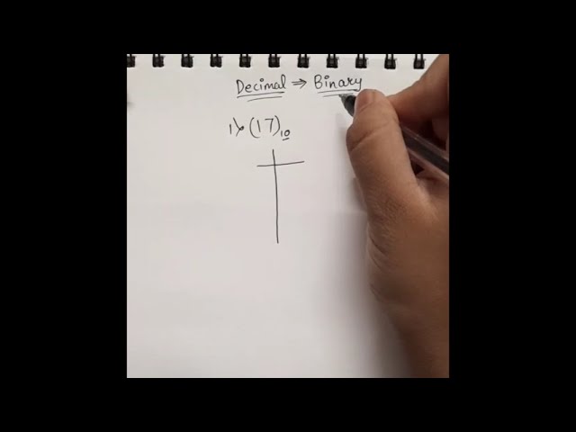 Decimal to Binary  Conversion