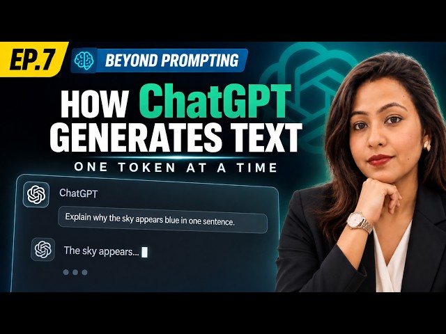 How ChatGPT Generates Text: Tokens, Prefill, Decode & KV Cache.