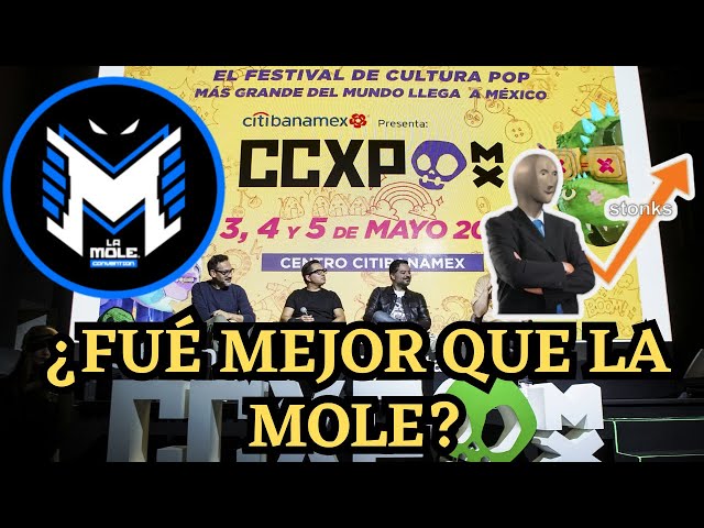 ¿LA "CCXP MX" FUE MEJOR QUE "LA MOLE CONVENCIÓN"? #geek #anime #gaming #comics