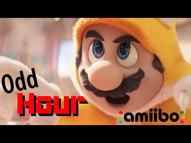 Super Mario Bros. Movie Marathon: Cat Mario amiibo Unboxing- Odd Hour