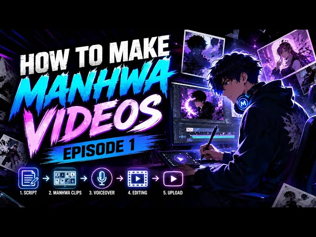 How to Make Manhwa Videos 🔥 Episode 1