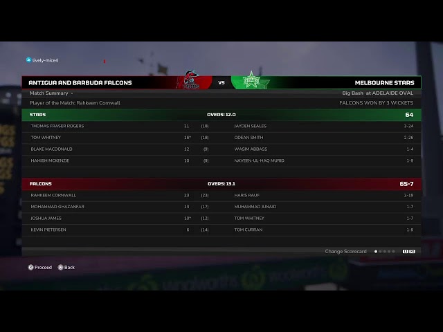 WASIM Vs JUNAID -BIGBASH