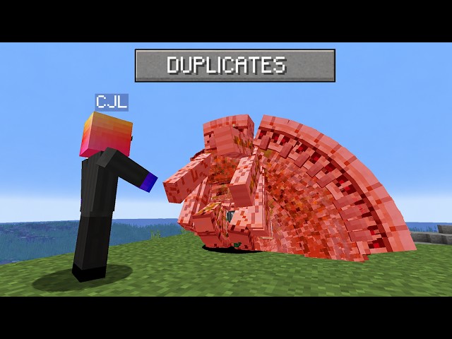 Minecraft, But Mobs Duplicate When Hit