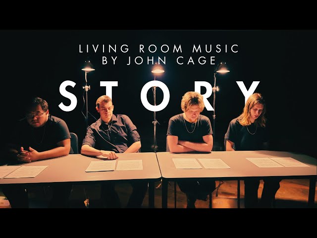 Living Room Music "Story" by John Cage :: Northwest Percussion Ensemble