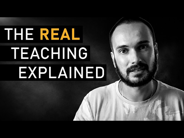 The "No-Self" Teaching (What the Buddha Actually Meant)