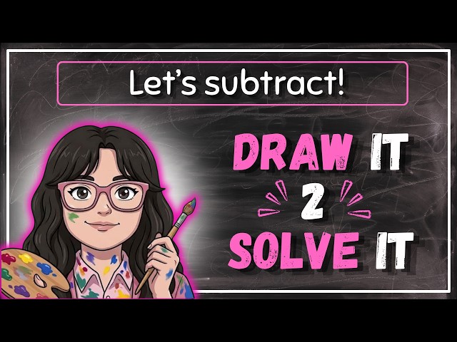 Draw & Subtract: Mastering Regrouping with Base Ten Diagrams | Draw It to Solve It (Episode 3)