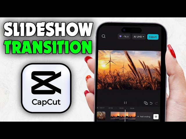 Capcut tutorial: How to Create a Slideshow Transition?