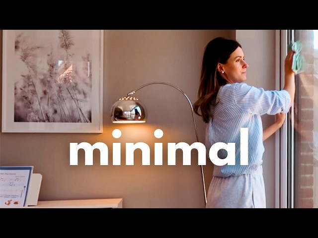Minimalist Cleaning Routine to Reset my Home (1 hour clean with me)