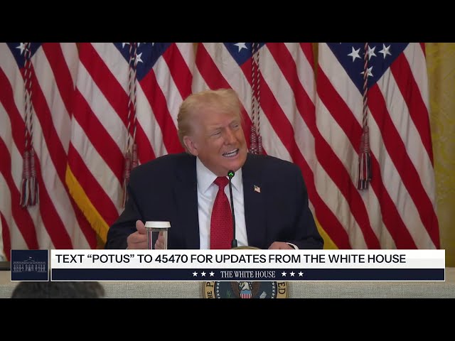 President Trump Participates in The Great, Historic Investment in Rural Health Roundtable