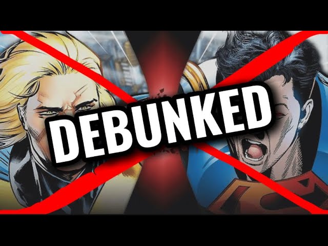 Death Battle Sentry VS Superboy Prime DEBUNKED