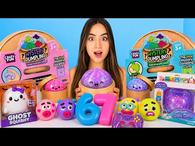 I opened Every Viral Squishy and got a RARE DUMPLING!!!