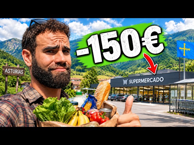 VIVO CON 150€ DE COMPRA AL MES | COMPRA MENSUAL DE COMIDA