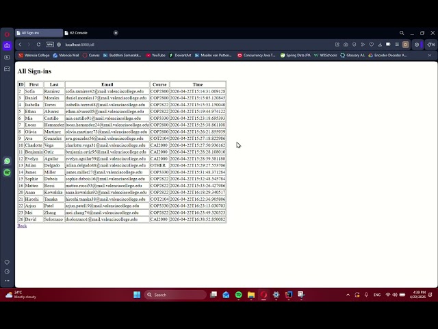 Advanced Java Programming Final Project