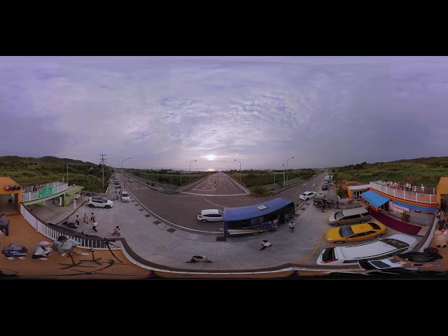 苗栗通宵 #日落大道 #360看見台灣 360 4K全景影像