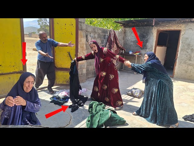 Zahra Efriteh has harassed her grandmother and kicked her out of the house in her grandfather's abse