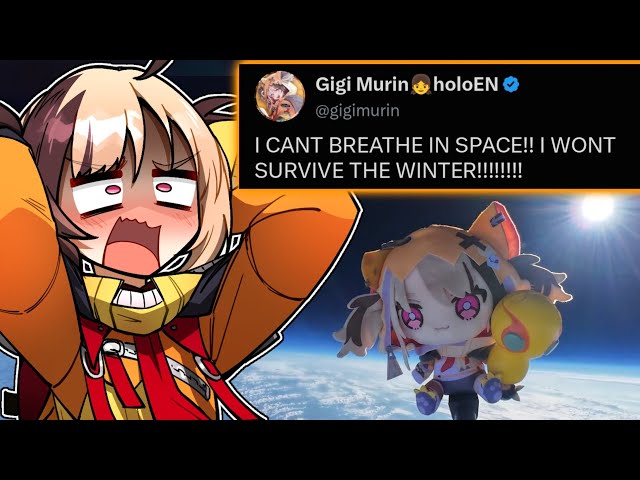 Gigi was sent to Space