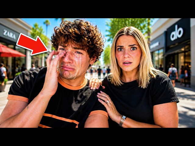 RANDOMLY CRYING THROUGHOUT THE DAY PRANK ON LIV!