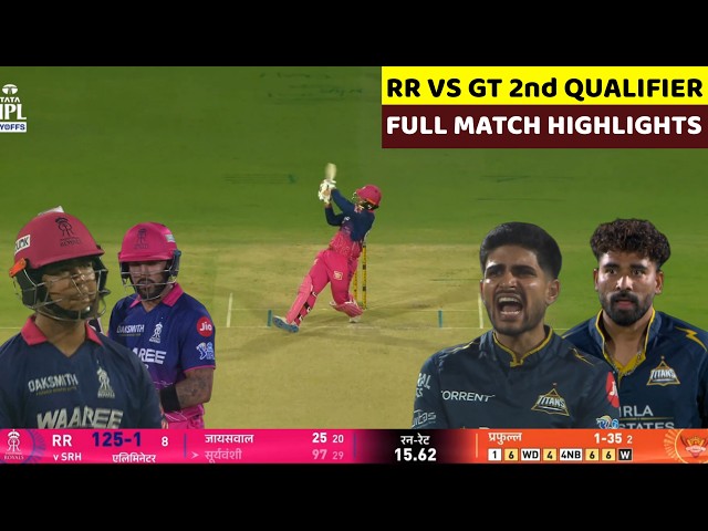 RR vs GT 2nd Qualifier Match Full Highlights | RAJASTHAN vs GUJARAT IPL 2026 Full Highlights