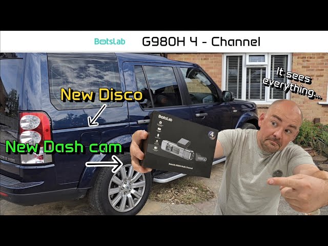 Botslab G980H dash cam review 