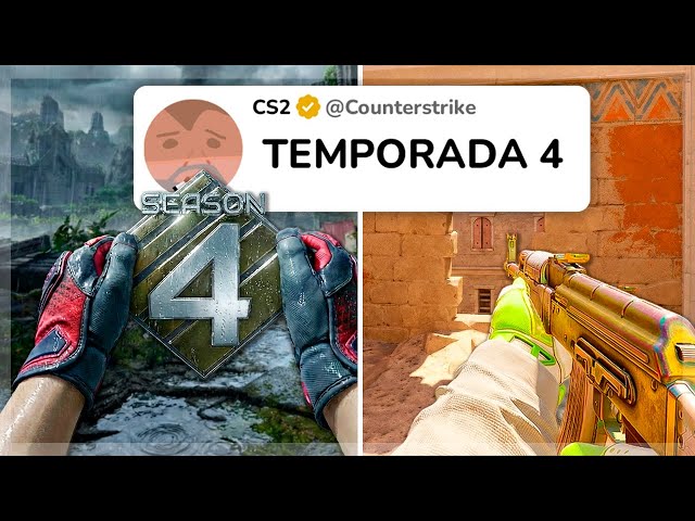 LLEGA la TEMPORADA 4 de CS2 - NUEVOS MAPAS, SKINS y CAMBIOS