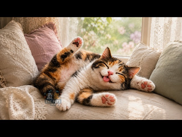 🐱🌿 Beautiful Tiny Kittens Video | Soft Cat Sounds & Relaxing Kitten Moments