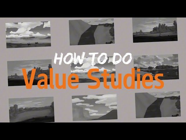How I Learned GRAYSCALE | Self Taught Value Studies